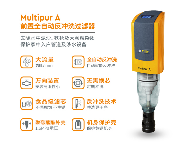 水丽牌Multipur A反冲洗过滤器